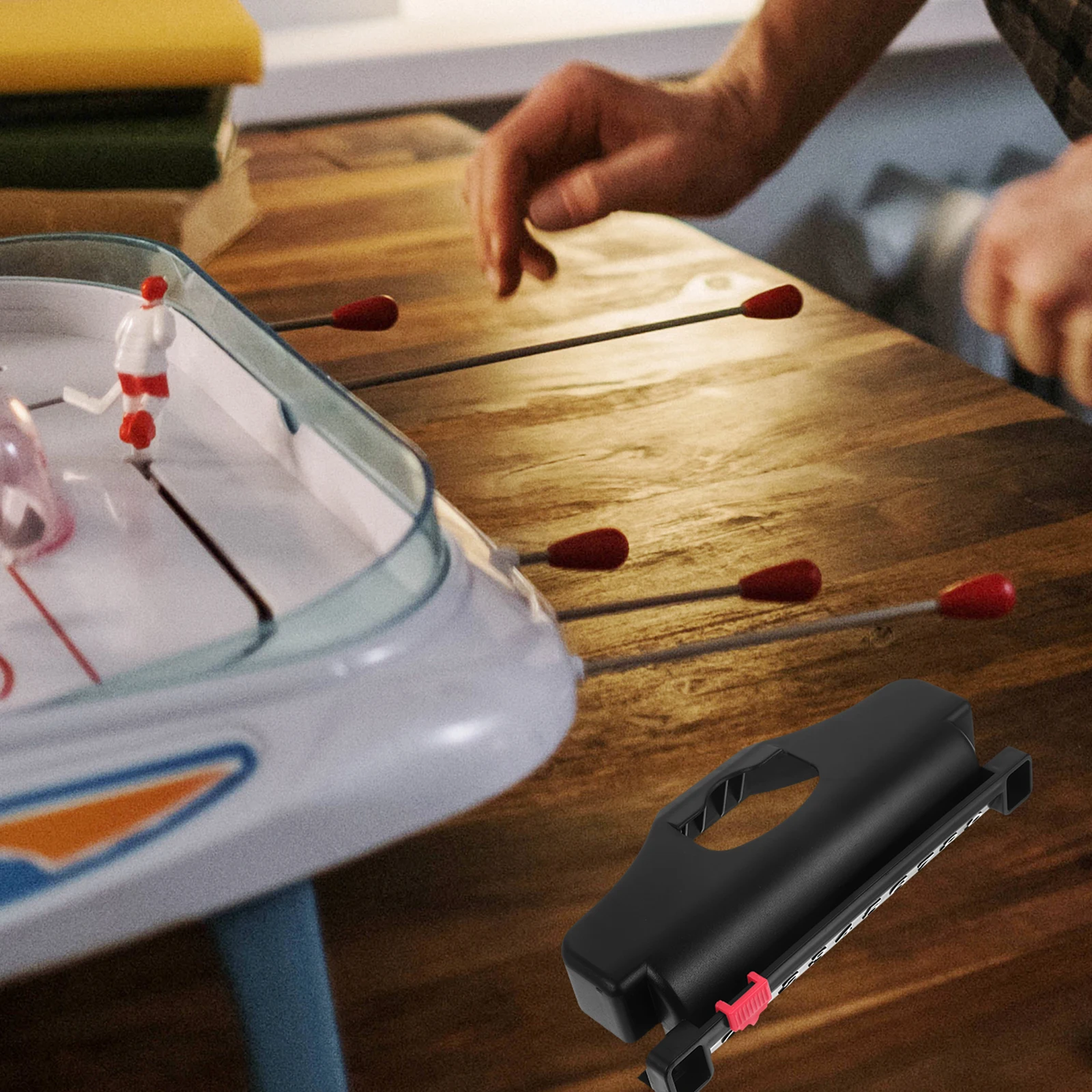 

2Pcs Hockey Table Score Box Safe and -Resistant Scoring Units for Home and Arcade Use Air Hockey Supplies