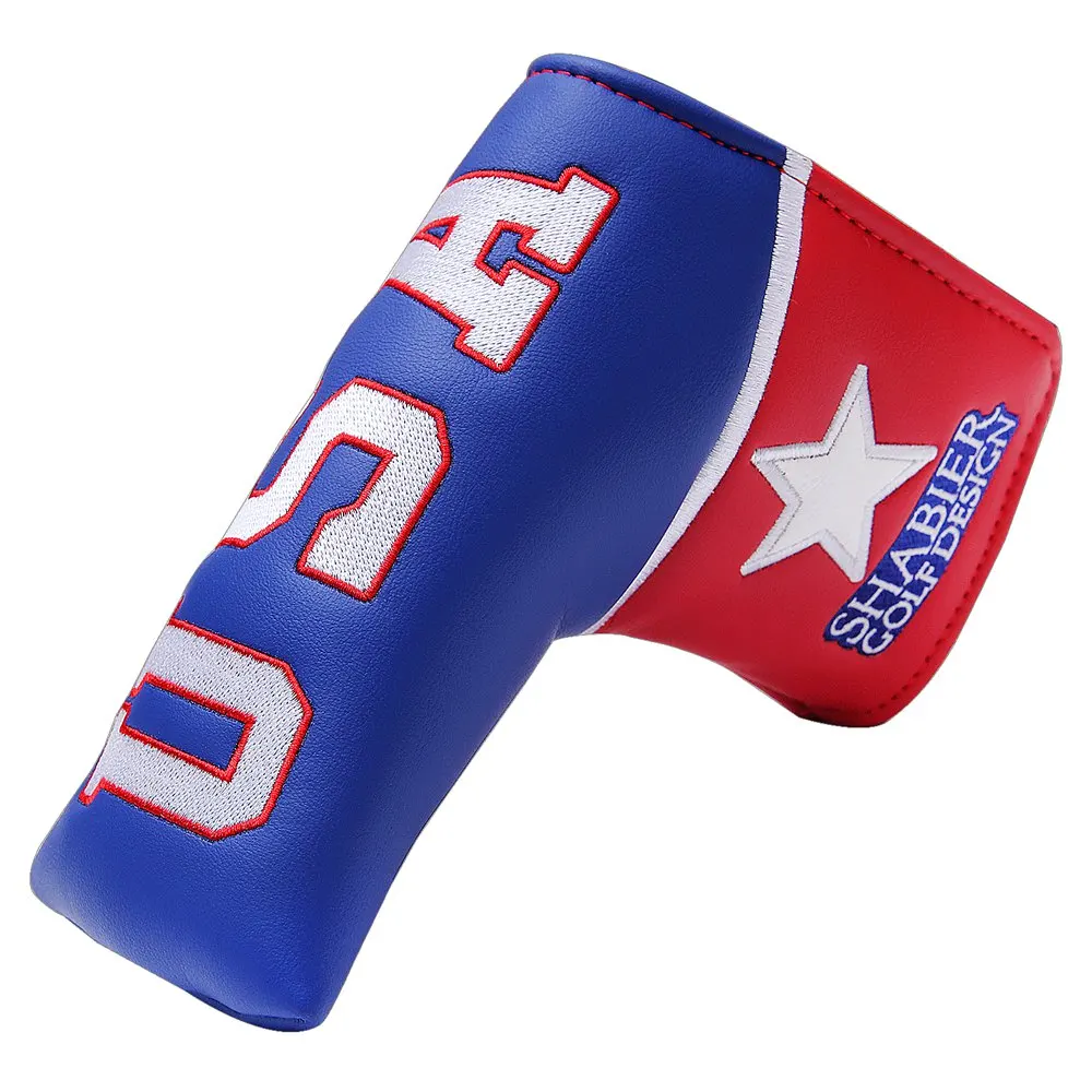 Funda protectora de cuero PU para Putter de Golf, cubierta para la cabeza, apta para Golf, Club de Golf, accesorios para cabezales, 1 ud.