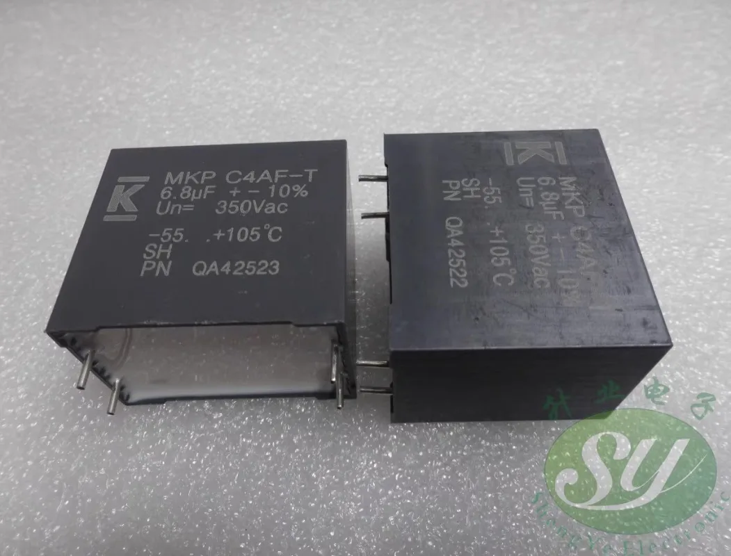 

MKP C4AF 6.8uf/350VAC 6u8 685 Brand New Non-Inductive Absorption Protection Film Capacitor