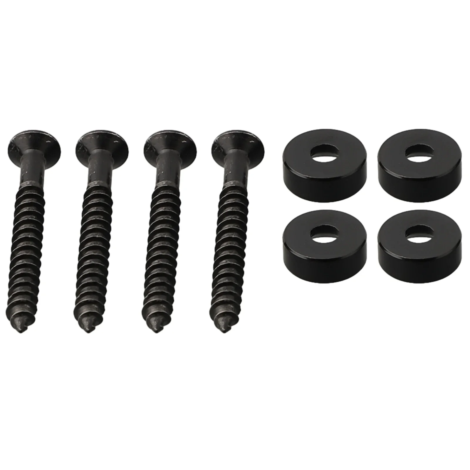 Joint Ferrule Screw With 4 Set Plate Bushings&Bolts Electric Guitars Instrument Metal Mounting Musical Durable