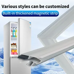7m custom refrigerator seal strip for home use, commercial freezer rubber seal, magnetic door gap seal strip