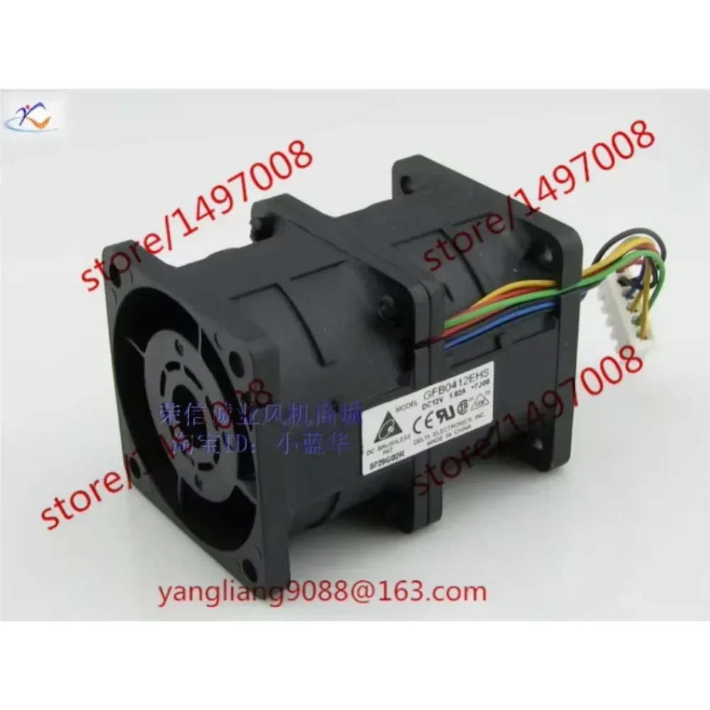 

Delta Electronics GFB0412EHS 7J08 DC 12V 1.82A 40x40x56mm Cooling Fan