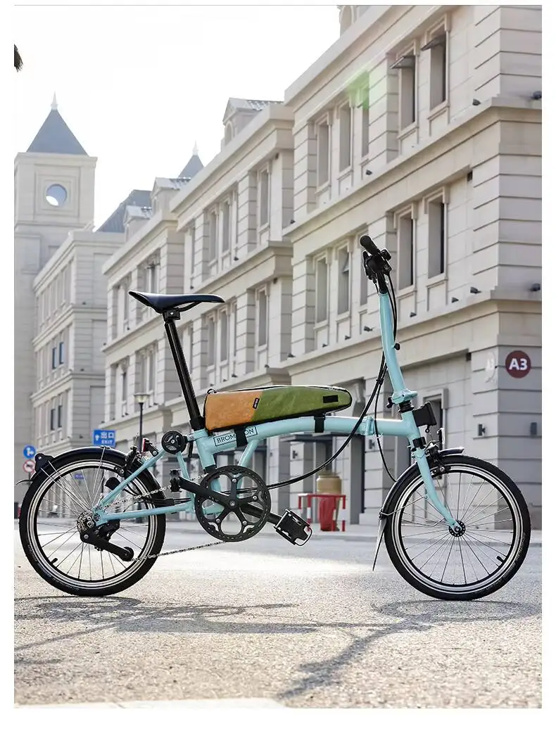 ESLNF Wasserdichte Fahrradtasche für Oberrohr, Beinfreundlich, Schlanker Stabiler Riemen, Passend für Mountainbikes und Rennräder, Leichtgewichtig, Langlebig – Detail 17