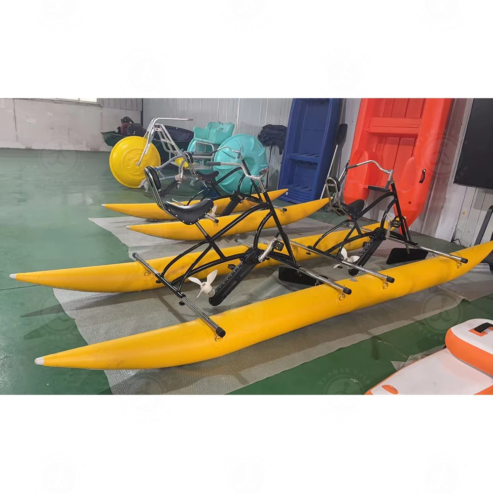 2026New Inflatable Water Bike Double Seat Pedal-Powered Water Bicycle for Lake & Sea Recreatiopromote sales view 6