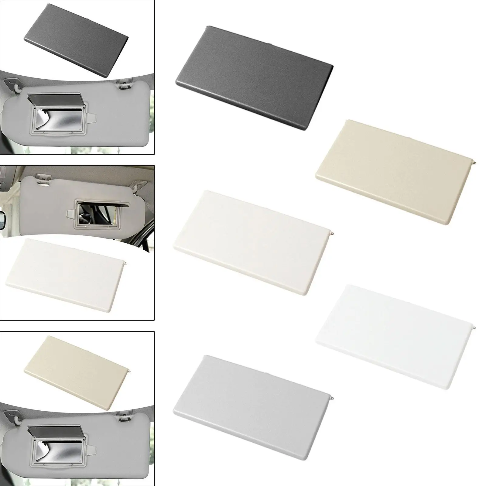 Couvercle de miroir pare-soleil bz408hzjg, Installation facile, accessoire intérieur, housse de miroir cosmétique élégante pour 4008 508 3008 308S