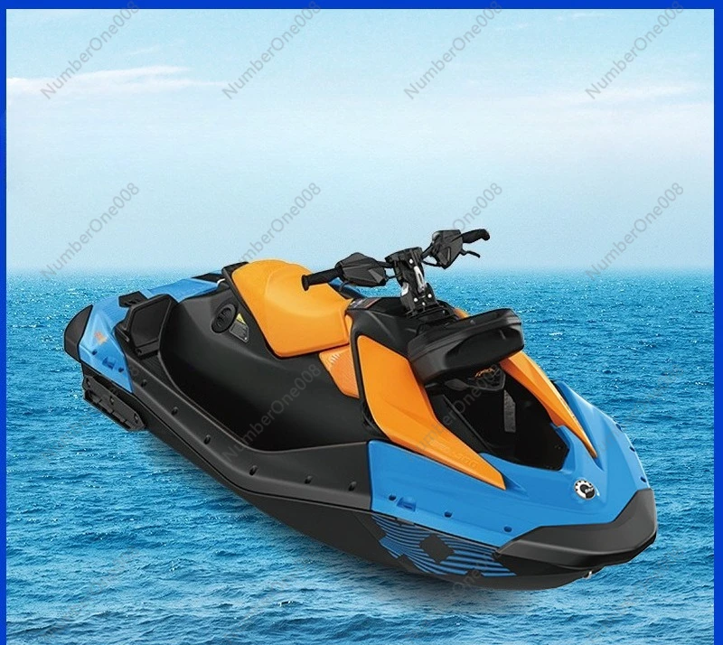 Single Seat High Performance Jet Ski Speed Boat Inflatable Racing Boat Watercraft Lightweight Jet Propulsion Water Scooter
