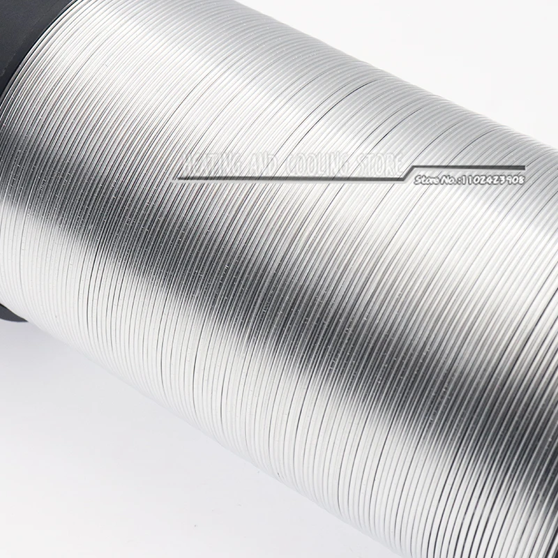 

80mm Diesel Heater Car Heater Duct Flexible Duct Ventilation Auxiliary Easy To Install Extends To 1.5m for Air Duct Hose Vent