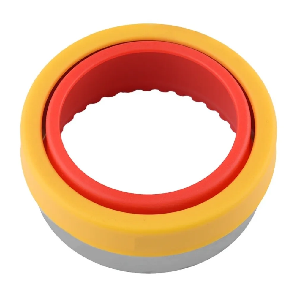 Stainless Steel Sandwich Cutting Mold with Hand Guard Multi-purpose Toast Fruit Chopper Mould Portable Baking Tools