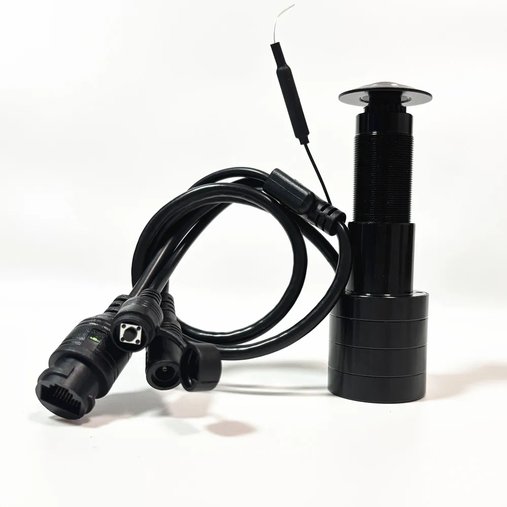 واي فاي 5MP باب العين ثقب 6X التكبير الرقمي 1.6 مللي متر زاوية واسعة عدسة CCTV شبكة ثقب الباب الصغير POE باب IP كاميرا P2P SDK الصوت SD بطاقة