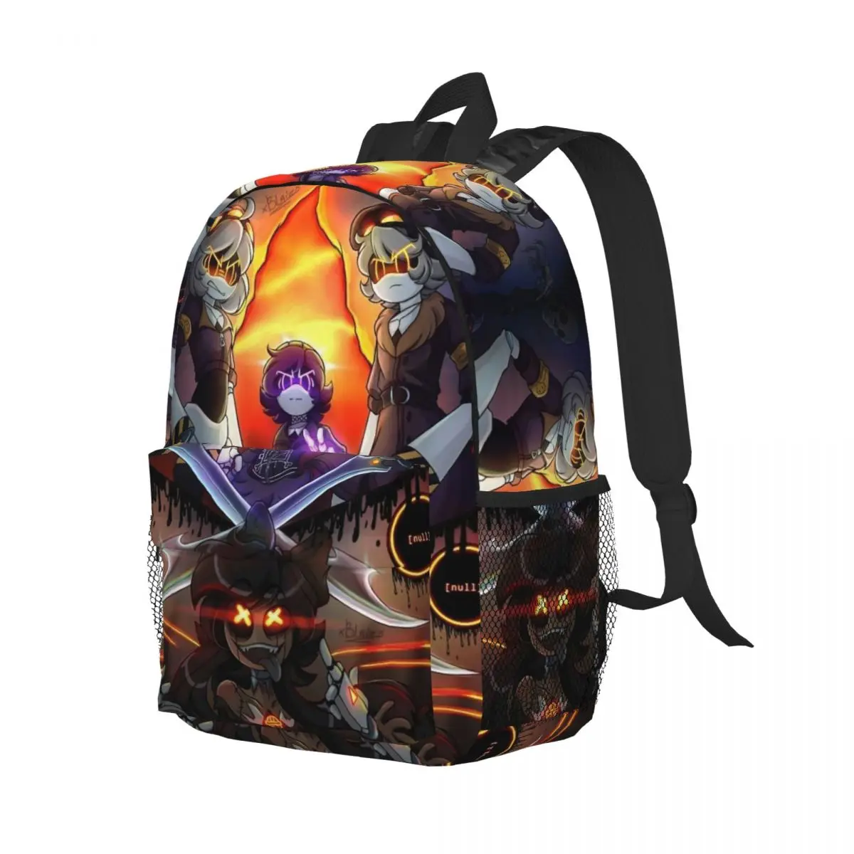

Murder Drones Cartoon Anime Backpack Student Boys Girls BookBag Kids School Bag Computer Shoulder Bags for Men Women