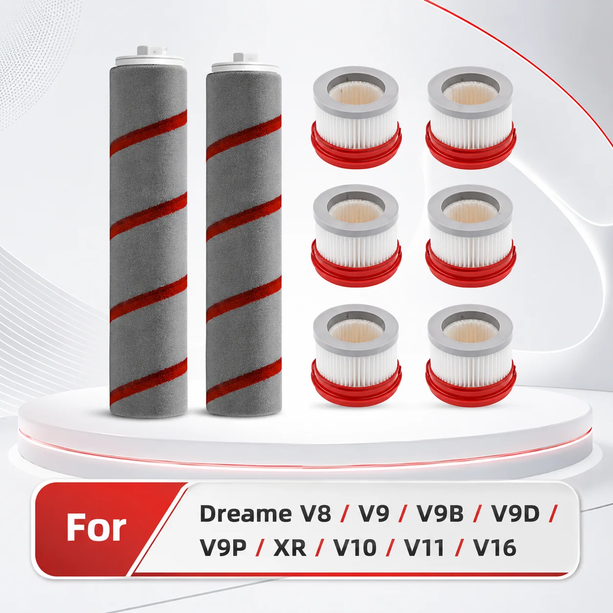 Ersatz Für Xiaomi Dreame V8 V9 V9B V9D V9P XR V10 V11 V16 Ersatzteile Zubehör Roller Pinsel Hepa filter