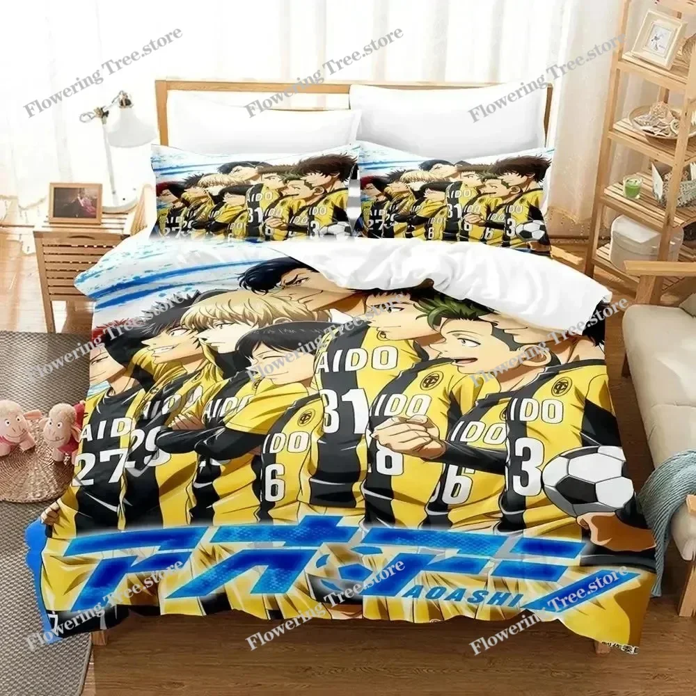 

Anime Ashito Aoi Ao Ashi AOASHI Bedding Set Duvet Cover Bed Set Quilt Cover Pillowcase Comforter king Queen Size Boys Adult