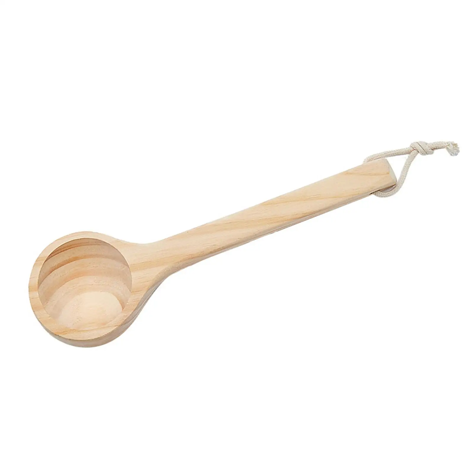 Sauna Ladle Sturdy, Gift, Practical, Portable Household Versatile Wooden Water Spoon for Winter Home Sauna Room Bathroom Houses