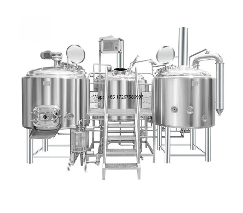 5BBL 500L 300L 100L Pub Brewhouse Small Beer Production Line Beer Brewing Equipment for Home Restaurant