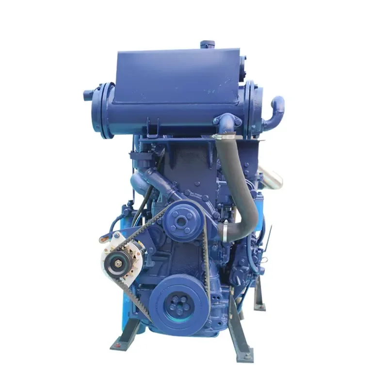 Weifang Ricardo 120kw Electric Start 4 Stroke Multi-cylinder Water-Cooled Marine Engine for Boat Sea Water Pump