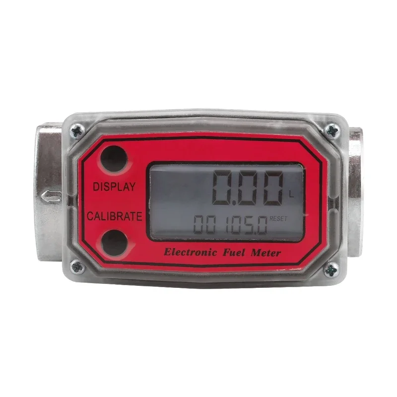 ALLSOME LLW-Digital Turbine Flow Meter, Diesel Kerosene Gasoline Measurement, LLW 25