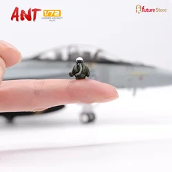 1/72 Fighter Pilot Sitting Posture Male Scene Props Mini Doll Figure Miniatures Model Fit Plane Toys