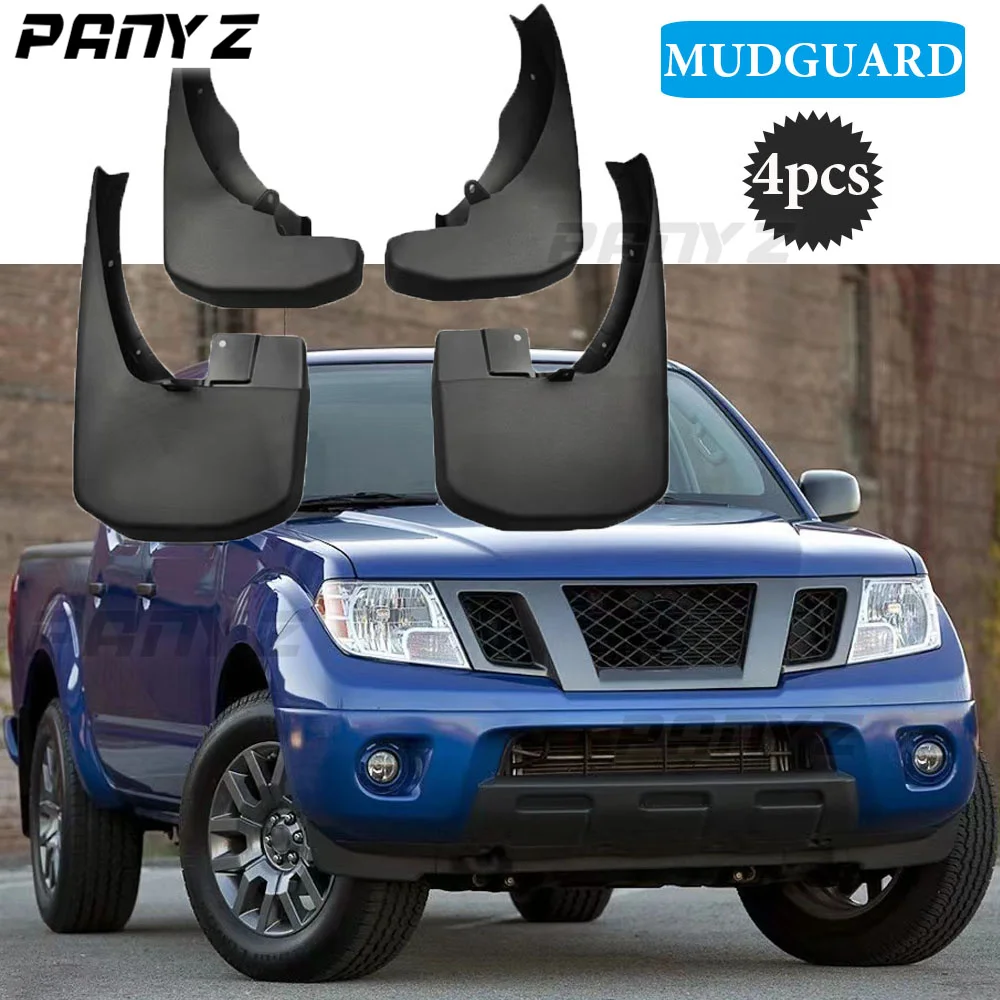 High quality Car Mudguards for Nissan Navara Frontier Brute D40 2005~2016 Car Accessories Mudflap Fender Auto Replacement Parts