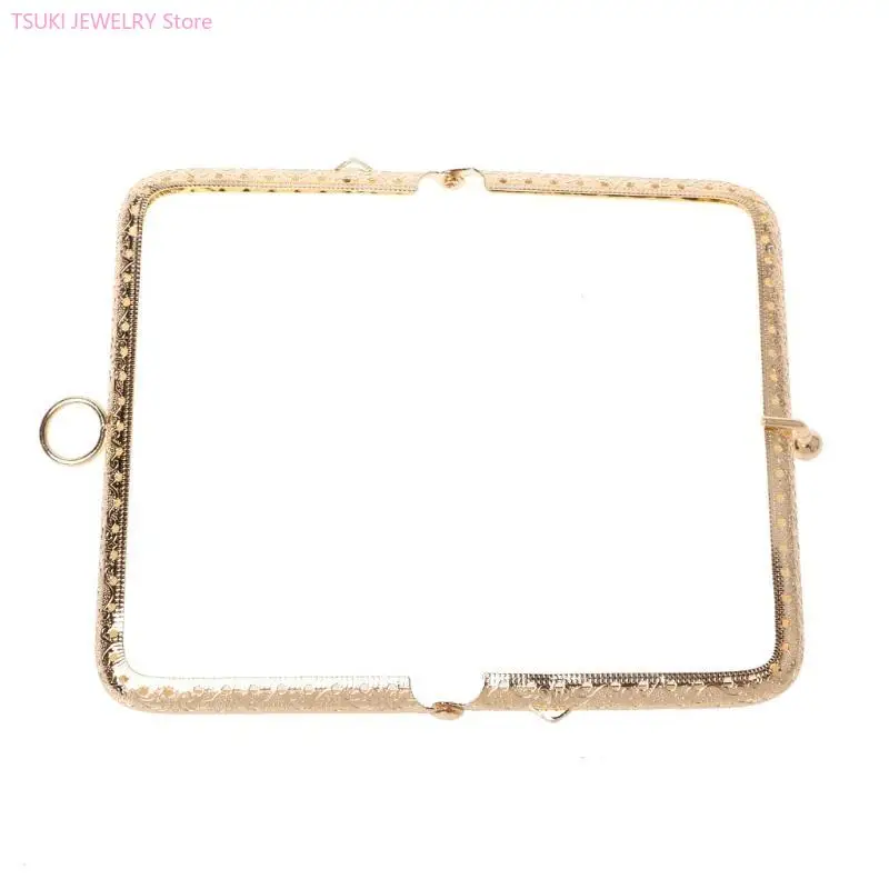 62Ke 1pc borsetta per borse borse borse borse borse telaio bloccaggio bacio metallo 13,8