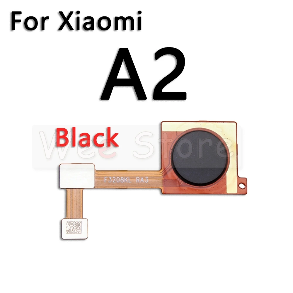 Button Back Touch ID Scanner Fingerprint Sensor Flex Cable For Xiaomi Mi A1 A2 A3 Lite Pro Plus Phone Parts