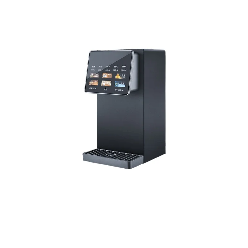Desktop installation-free water dispenser Hot and cold and warm direct drinking machine Bottled water tankless pipeline machine
