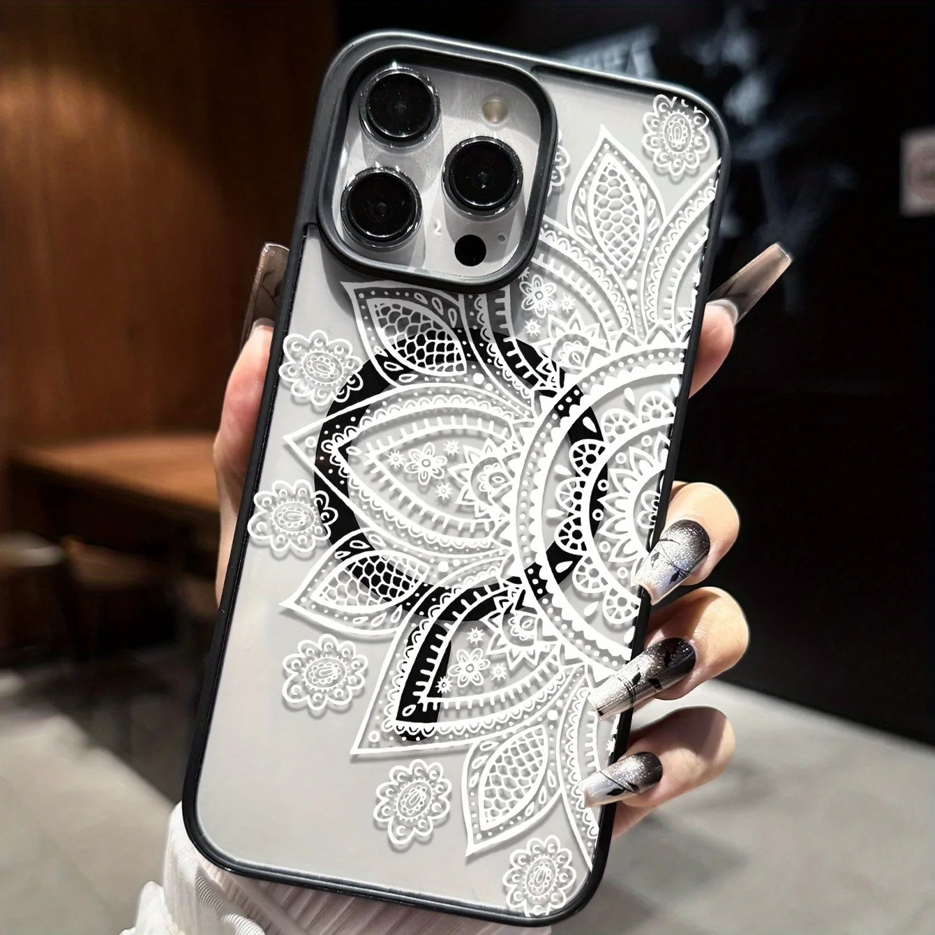 Stylish Aesthetics White Flowers Magnetic Phone Case For Samsung Galaxy S26 Ultra S25 Plus S24 FE S23 A17 A37 A57 A56 A55 Cover