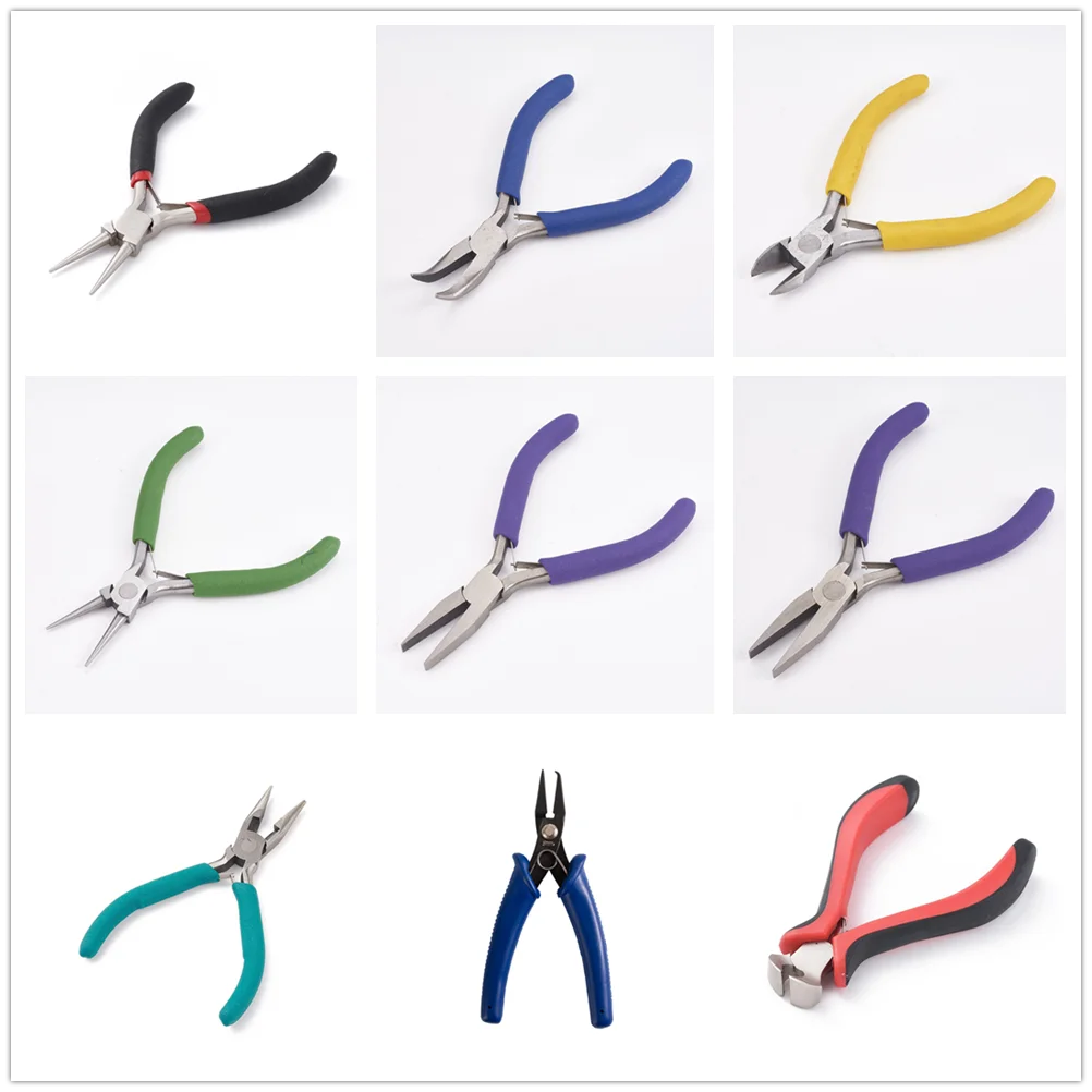 pandahall Jewelry Pliers Tools Nose Wire Cutting Nose Pliers Polishing For Jewelry DIY Making Handmade Accessorie Tool F85