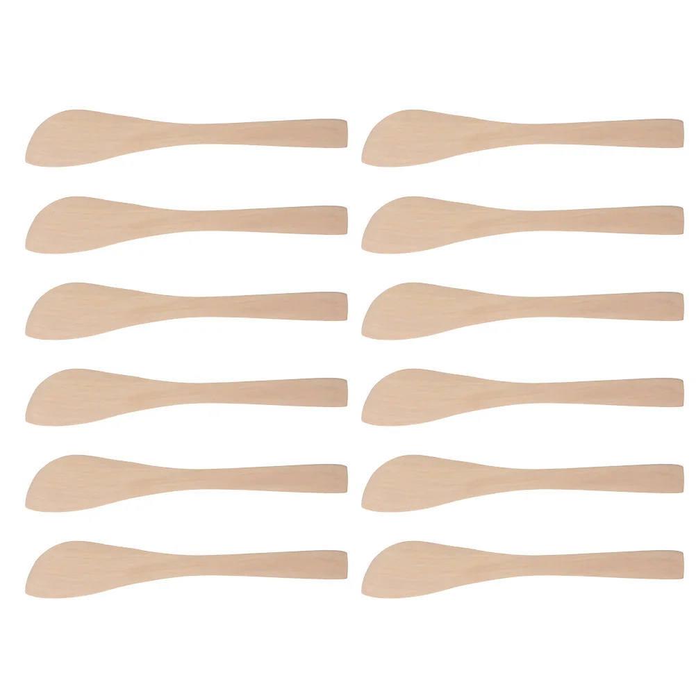 

15 Pcs Wooden Kitchen Utensils Set Dumpling Spoon Stuffing Butter Spreaders Baking Pastry Tools Restaurant Household Use