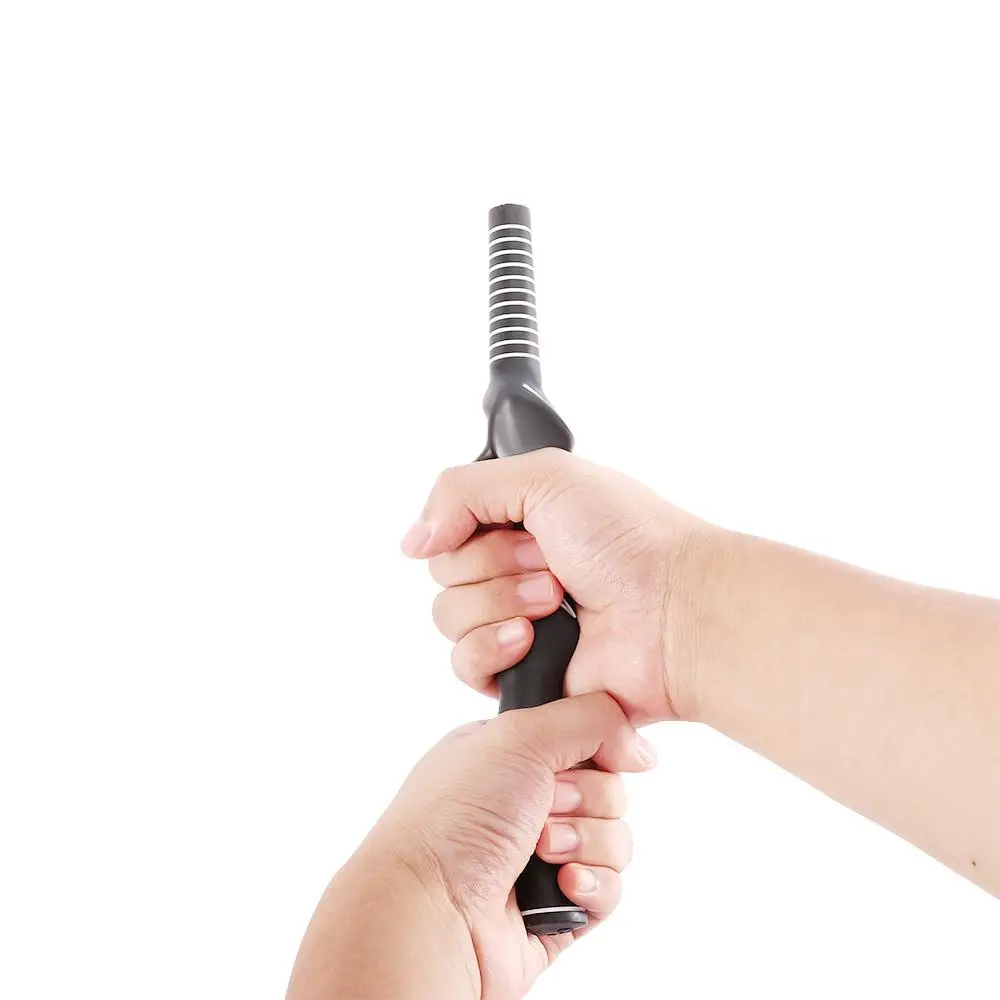 

Тренажер для правой руки для отработки позиции при хвате, резиновая рукоятка для тренировки гольф-свинга, обучающее приспособление, рукоятки для гольф-клюшек