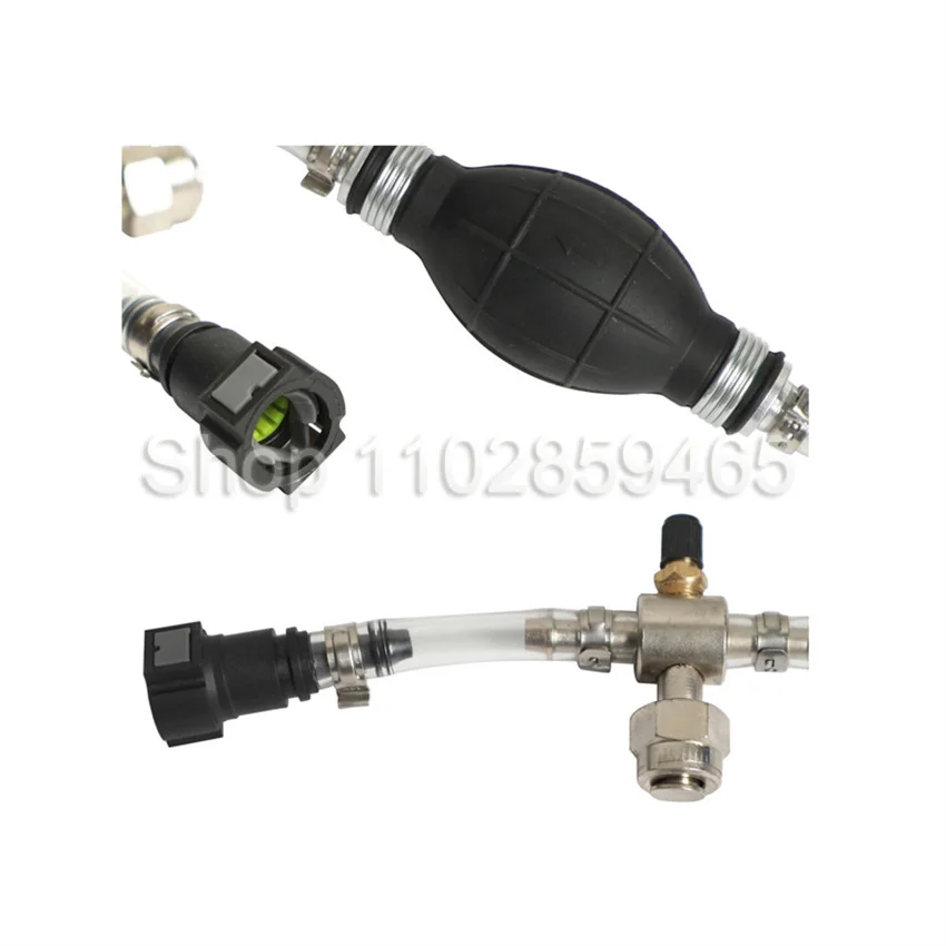 

Hand Pump Tool Diesel Fuel System Bleeder Filter Exhaust Pump Tool Kit For Land Rover, Ford, Citroen, Mercedes Benz