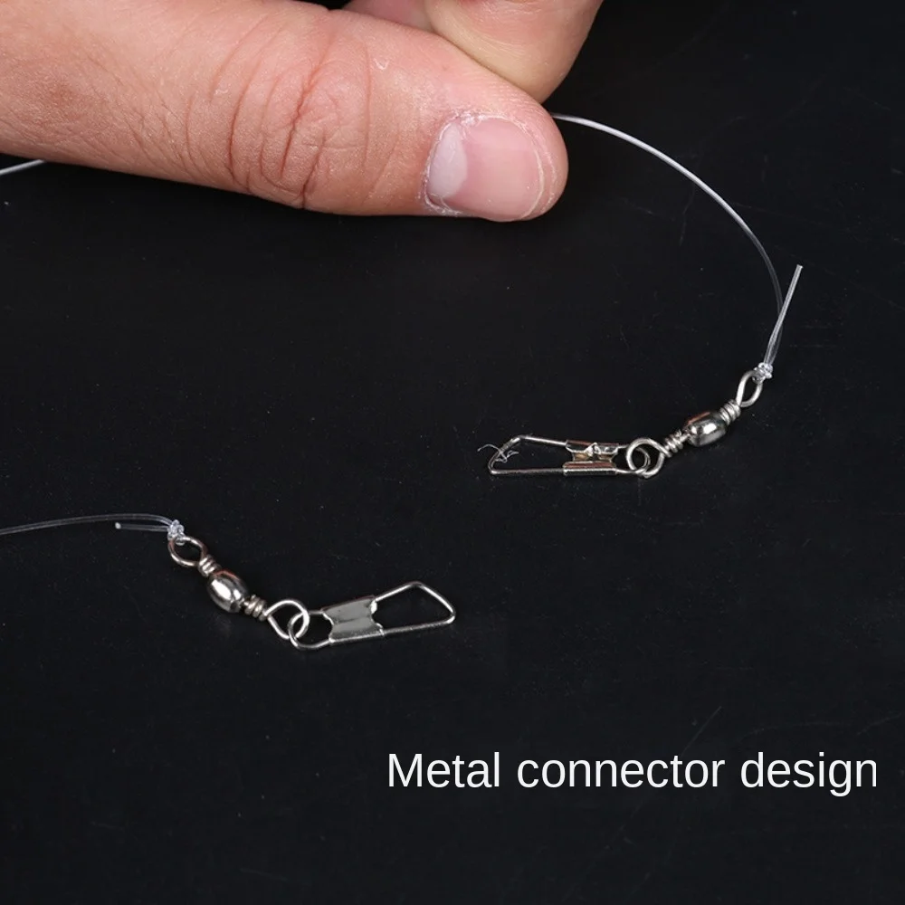 6 قطعة هوك سلسلة بيونيك المطاط مضيئة الفول المتذبذب Sabiki سلسلة هوك تلاعب إغراء الطعم معالجة لصيد الأسماك في البحر/المياه العذبة #4