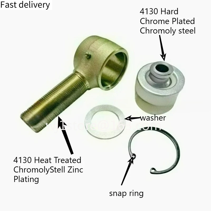 1.25  Suspension Joint Rebuild Kit Heim Joints Uniball JohnnyJoints Jeep 1-1/4 Rod Ends KitsLeft and right joint rods