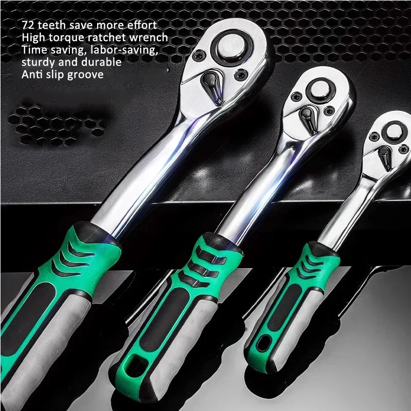 216 قطعة أداة ميكانيكي مجموعة 1/4 "3/8" 1/2 "مجموعات مفتاح بانة مع 24 الأسنان اسئلة وجع عدة للدراجات النارية السيارات