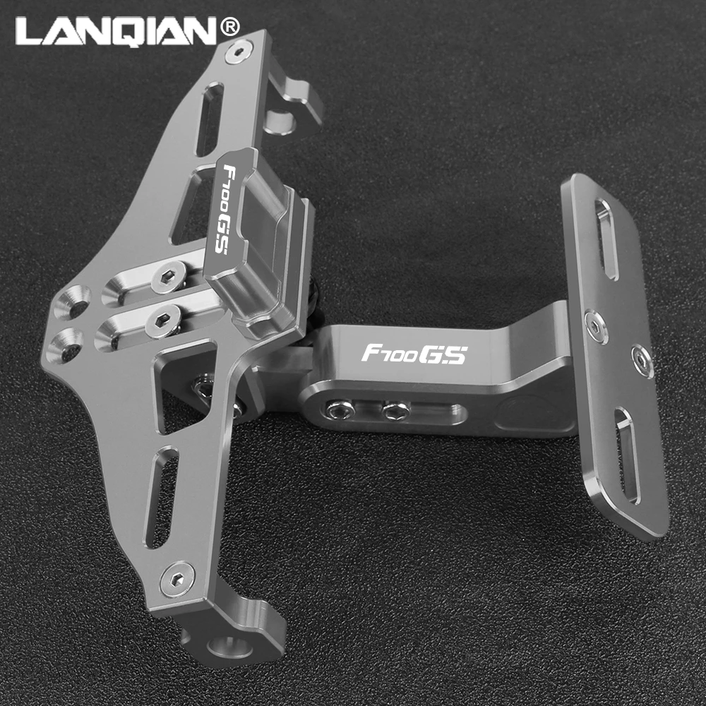 

For BMW F700GS F700 F 700 GS 700GS 2012 2013 2014 2015-2018 Rear License Plate Holder Bracket Tail Tidy Fender Eliminator Kit