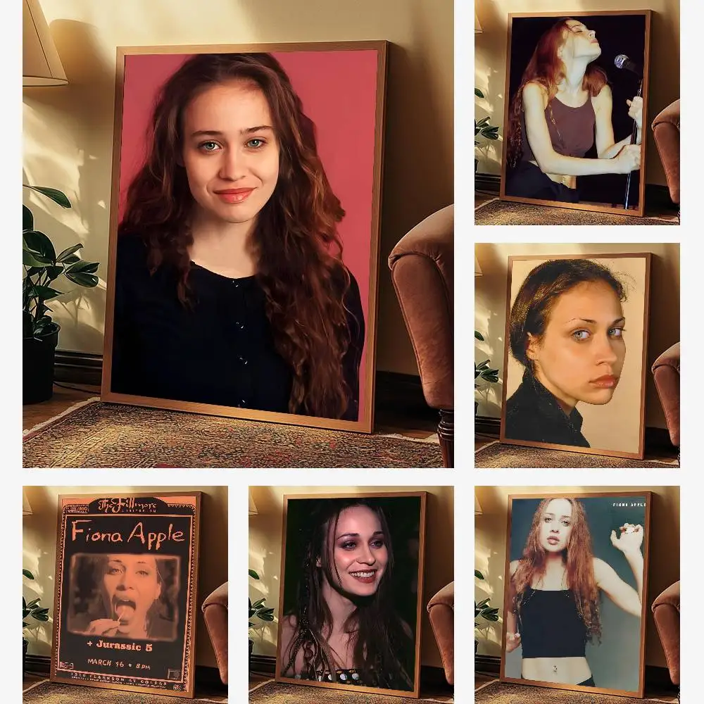 1 قطعة كاتب المغني F-فيونا أبل ملصق فني مع مطبوعات غرفة نوم المنزل غرفة المعيشة الديكور هدية