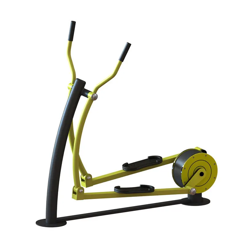 

Outdoor elliptical walker, magnetically controlled damping elliptical machine, aerobic fitness equipment