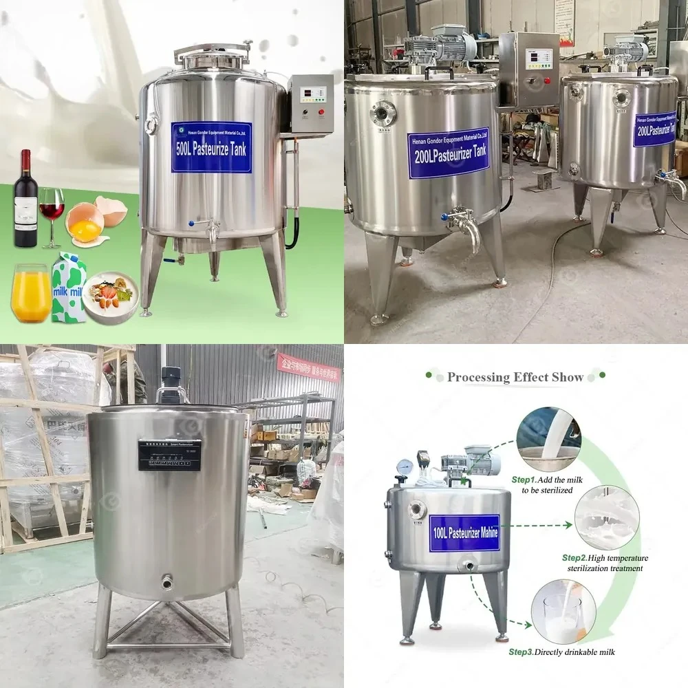 

Hot saleYogurt Pasteurizador De Leche Mini 1000 Liter Fruit Juice Pasteurizer Small Milk Pasteurization Machine