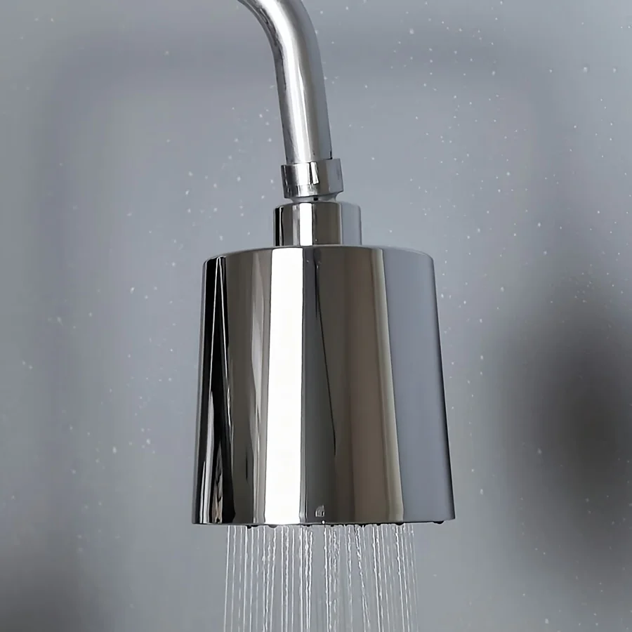 

Overhead Shower Head with Large Water Outlet Spray Nozzles High Pressure Adjustable Ratation Showerhead for Bathroom Accessories