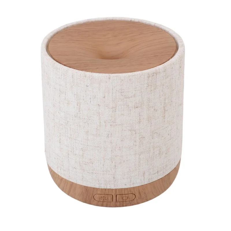 

USB-диффузор для ароматерапии 200 мл, бесшумный, с ночником и тканевым абажуром, для дома, ванной комнаты, офиса