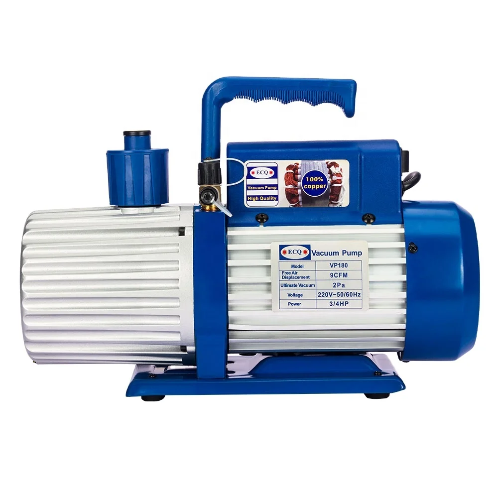 

High-Pressure Single Dual Stage Vacuum Pump for R404CR404AR507A R134A Refrigerant Metal Gasoline Marine Agricultural