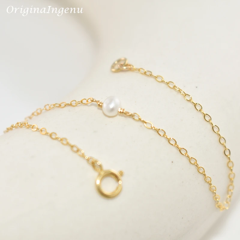 925 Silver Naturel Pearl Bangles Indian Jewelry 14K Gold Filled Minimalist Jewelry Birthday Present Handmade Boho Bracelet Women