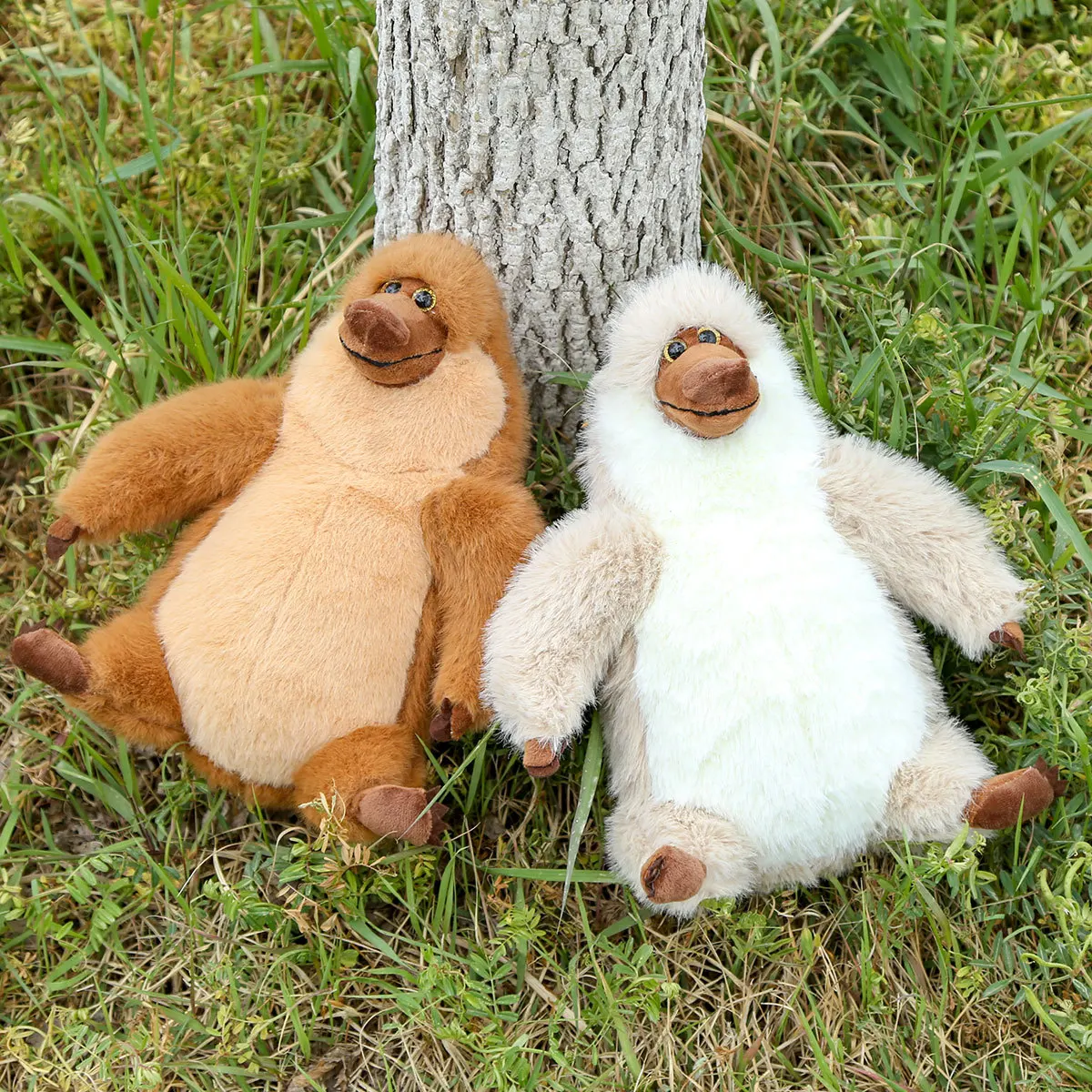 1pc 30cm/11.81in Proboscis 원숭이 봉제 인형 어린이 선물 잠자는 베개 헝겊 인형 작은 원숭이 인형 유치원 선물