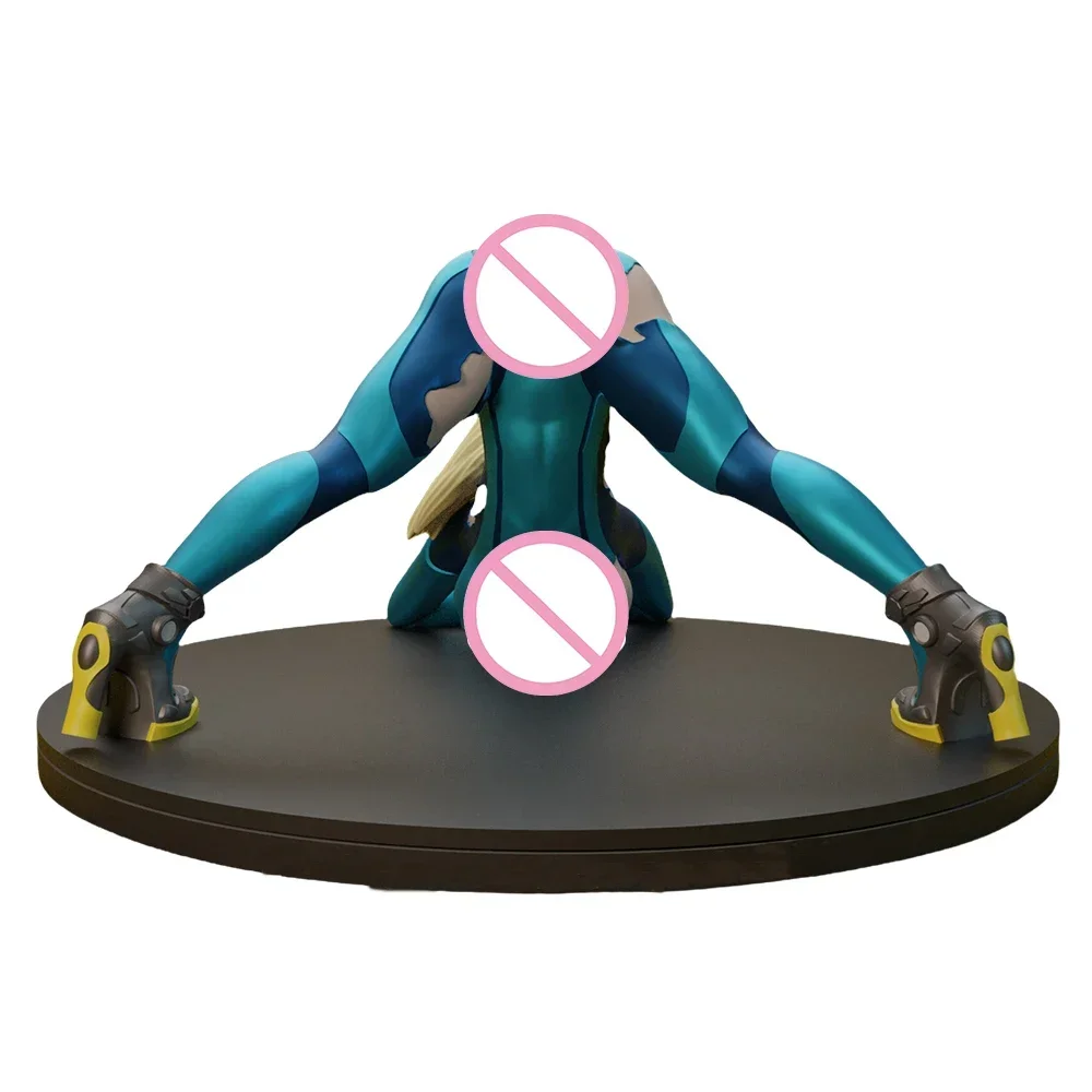 Kit de modèle de figurine l'inventaire en résine, figurine en plastique non peinte, Samus Aran, A522, 1:18