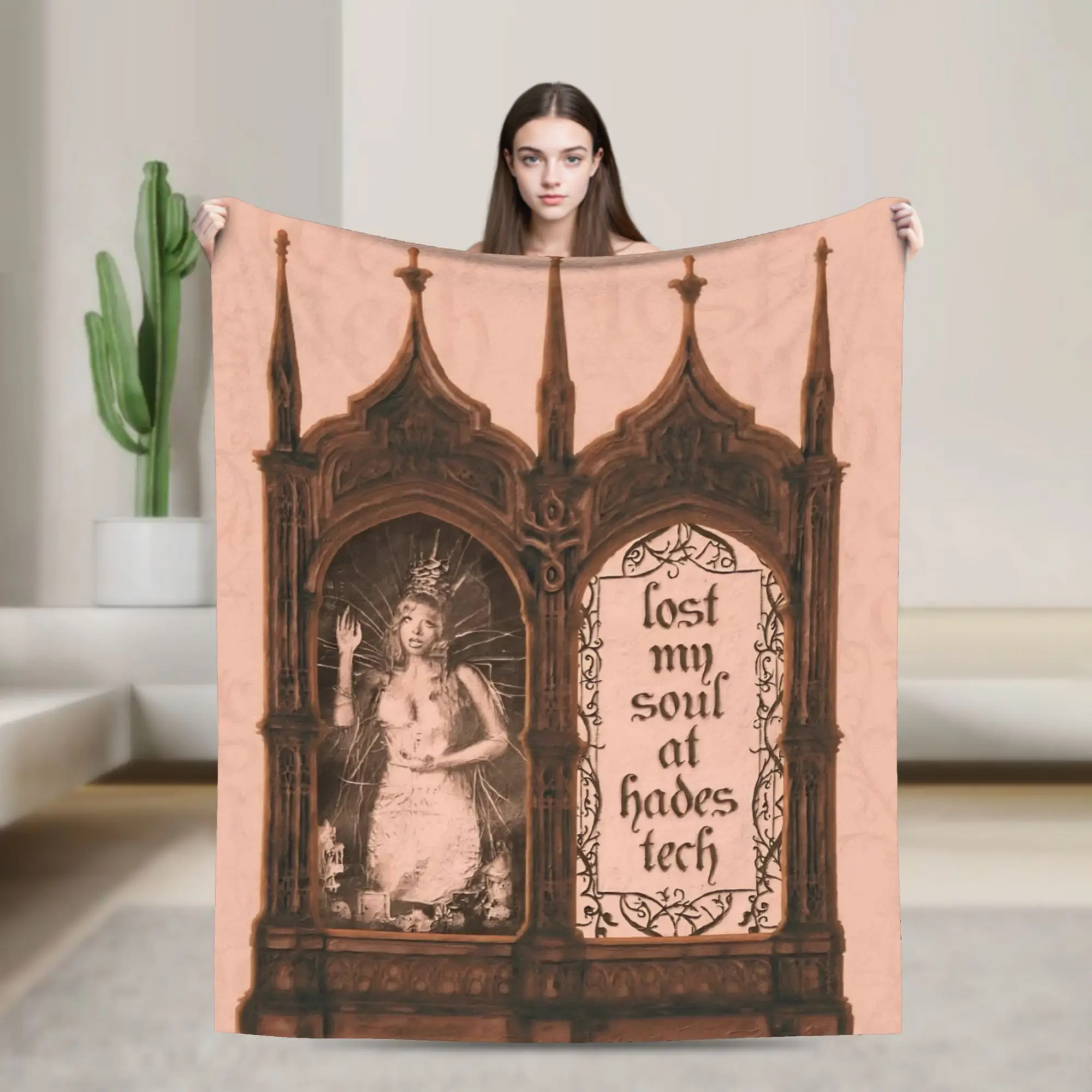 Melanies Martinezs Singer Blanket Hades Album Flannel Throw Blankets Summer Air Conditioning Decoration Ultra-Soft Bedspread