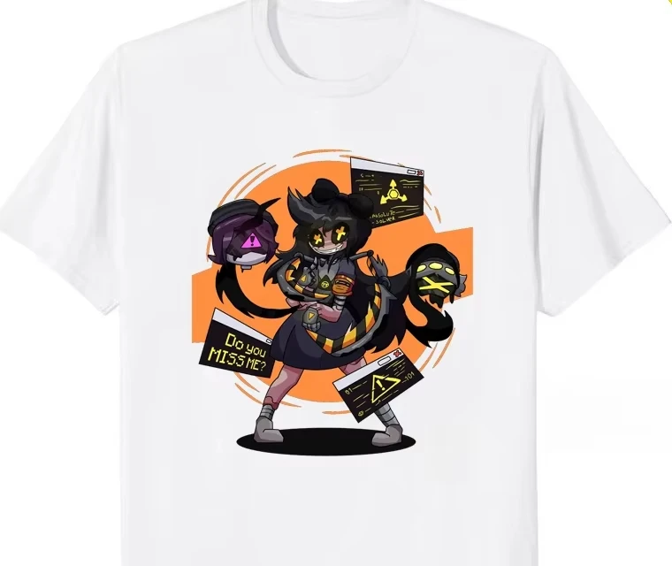 جديد القتل الطائرات بدون طيار الكرتون البوليستر التي شيرت للنساء CYN الفكاهة الترفيه تي شيرت الجدة العصرية الجرافيك تي شيرت المتضخم #3