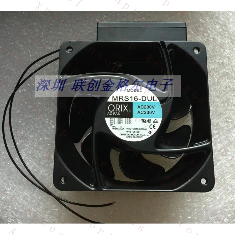 

D 1pcs FOR ORIX Fan MRS16-D AC200V/AC230V 160*160*62MM Inverter Fan