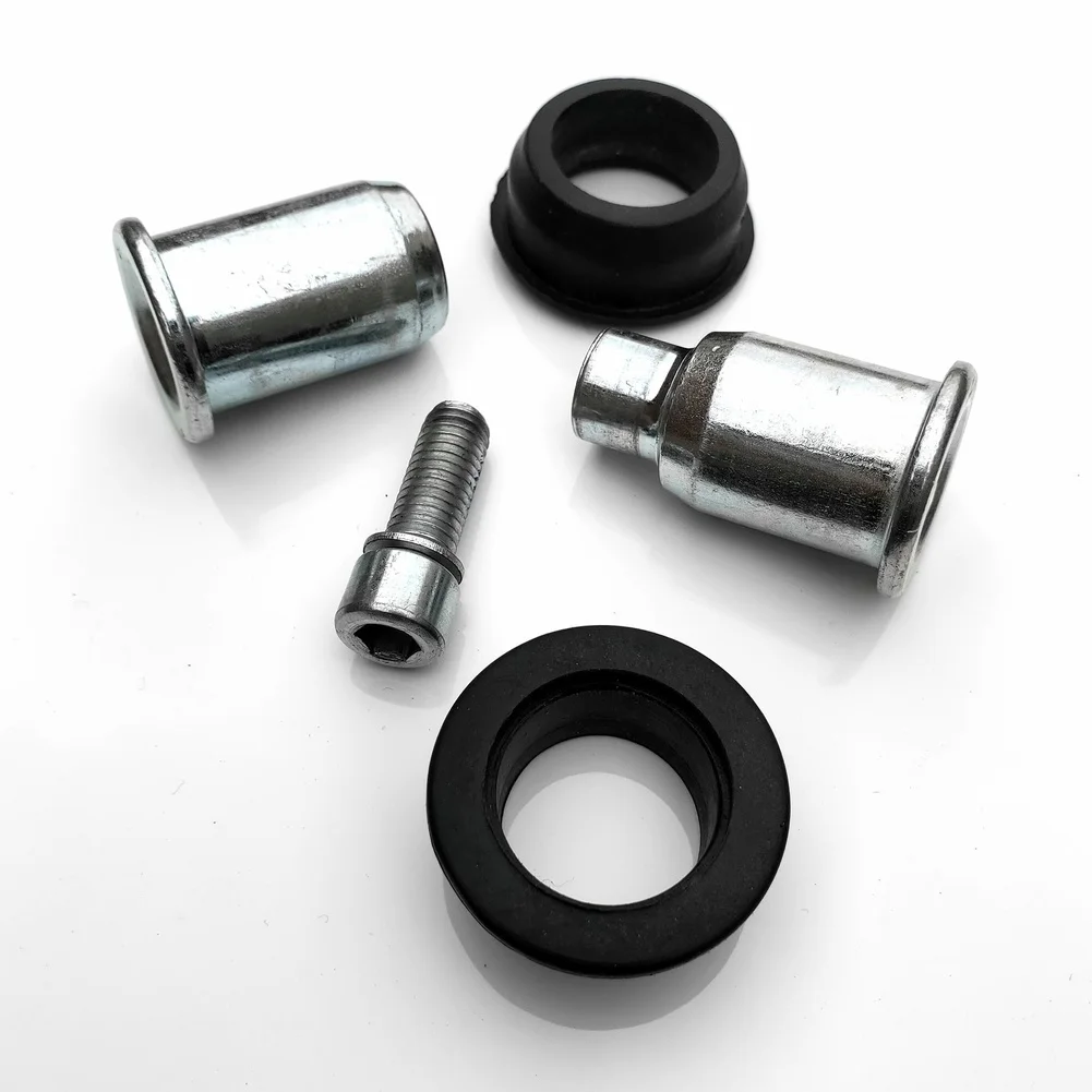 Bicycle Frame Folding Bike Axle Adjustable Axle Screw Galvanized Iron Material Rust Resistant Design Accessories