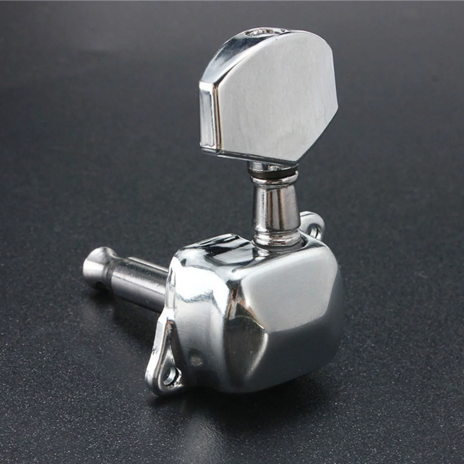 Metal Semi-closed Tuning Pegs Button Semi-Closed String Direction Message Guitar Machine Heads for Acoustic Electric Guitars