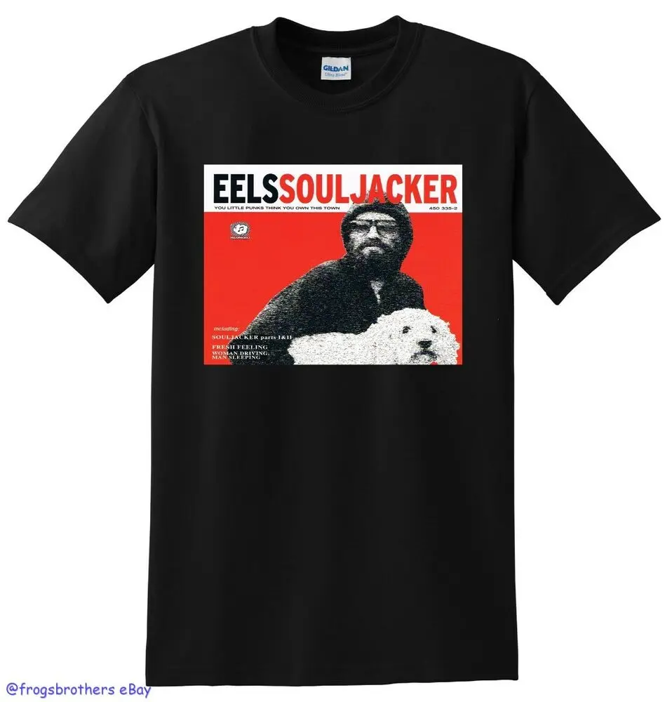 EELS T SHIRT Souljacker Album Cover Tee SMALL MEDIUM LARGE Or  Anime Graphic T-shirts