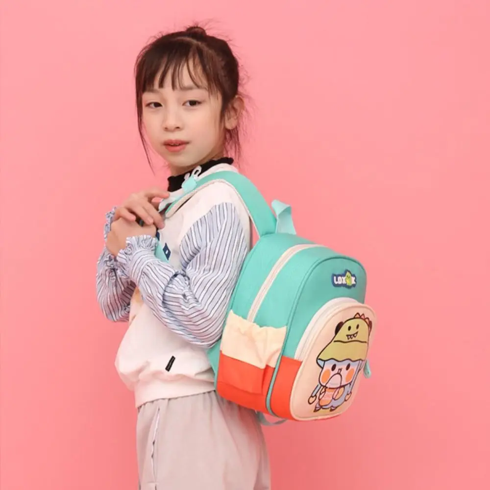 Cute Cartoon Dinosaur Baby Backpacks Wear-resistant Lightweight Kindergarten Schoolbag Animals Large Capacity Toddler Rucksack